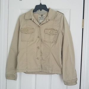 Lucky Brand Clothing Khaki Jacket size M